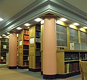 View of one of the Art, Archaeology and Ancient World Library reading rooms