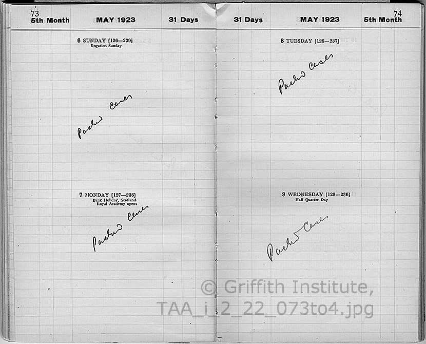 Howard Carter's Diary for 1923, p. 73-4.jpg (TAA.i.2.22.73-4.jpg)