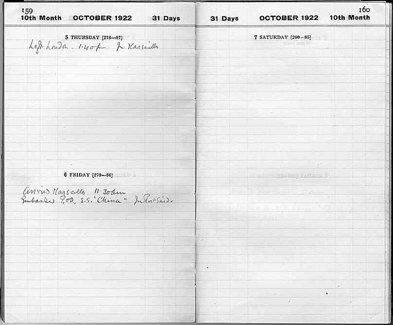 Howard Carter's Diary 1922, p. 159-60 (TAA i.2.21.159-60)