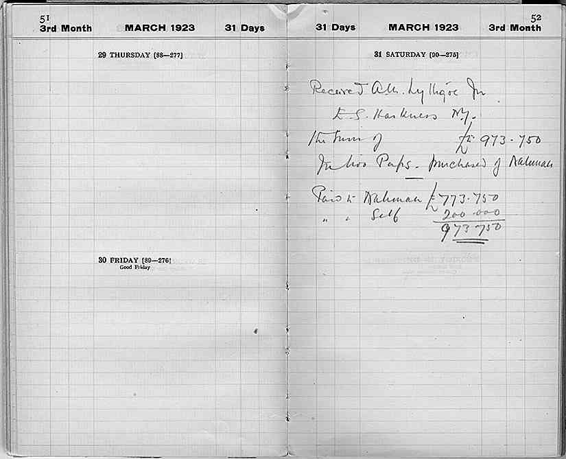 Howard Carter's Diary 1923, p. 51-2.jpg (TAA.i.2.22.51-2.jpg)