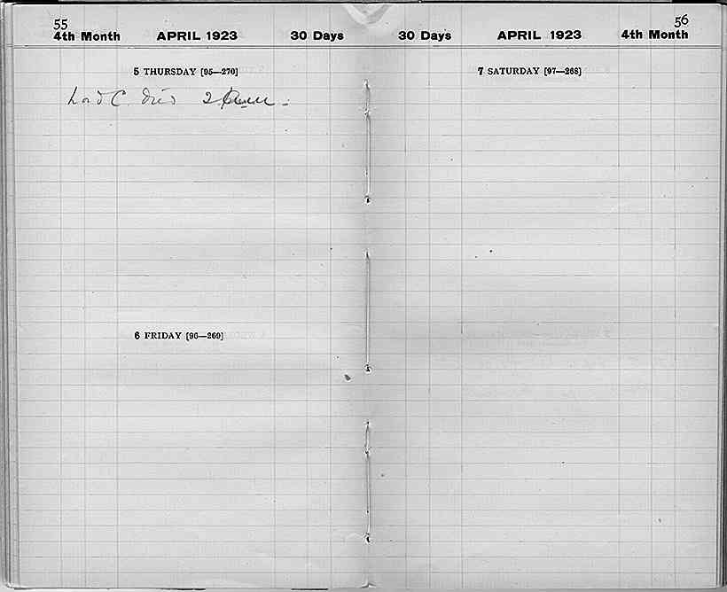 Howard Carter's Diary 1923, p. 55-6.jpg (TAA.i.2.22.55-6.jpg)