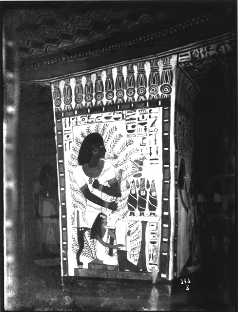 Simpson photo. 5: Thebes. Tomb TT 96, Sennufer. Temp. Amenophis II. Hall.