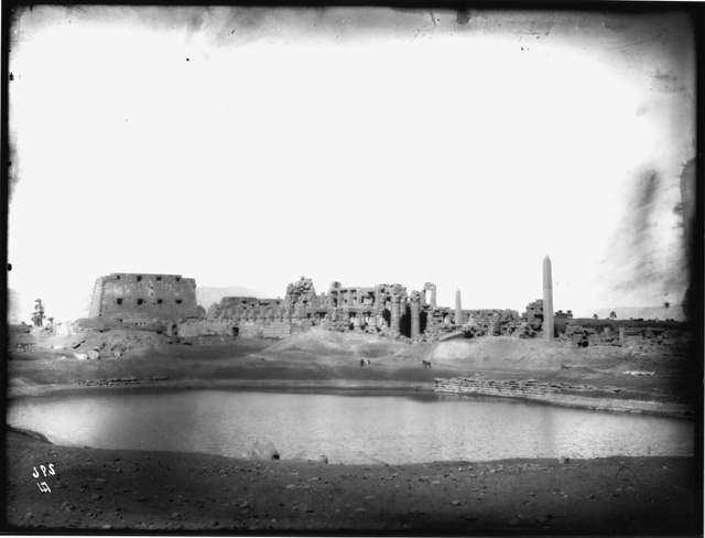 Simpson photo. 47: Karnak. Great Temple.