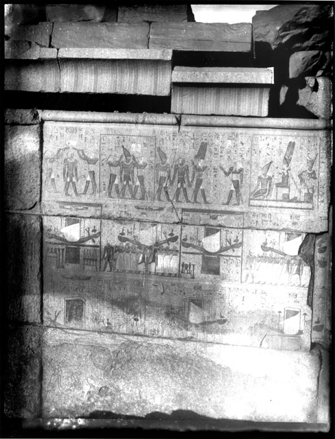 Simpson photo. unnumbered 5: Karnak. Great Temple. IX-X. Granite sanctuary of Philip Arrhidaeus.