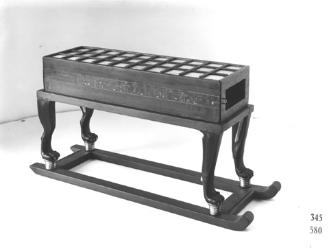 Tut Senet Senet game board from the tomb of Tutankhamun, photo from the archive of the Griffith Institute
