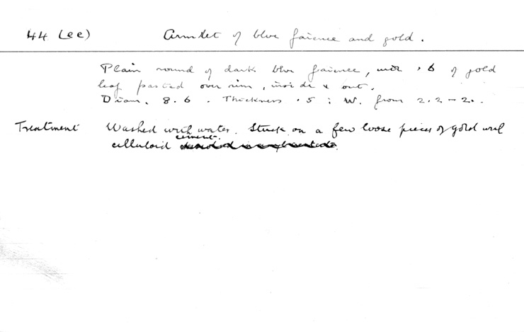 Card no. 044ee relating to Carter no. 044ee