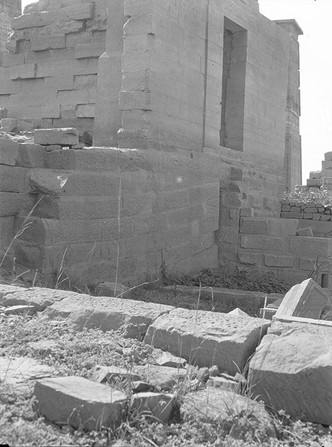 The gate of Hadrian and Marcus Aurelius at Philae