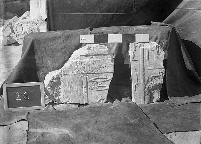 Temple fragments