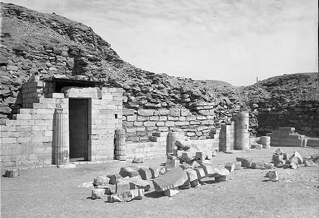 In the Step Pyramid enclosure I