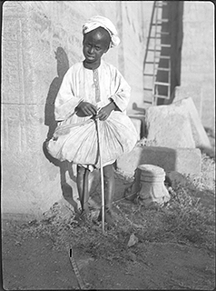 A young Nubian