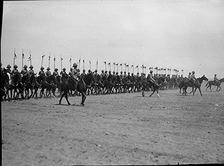 Cavalry advancing