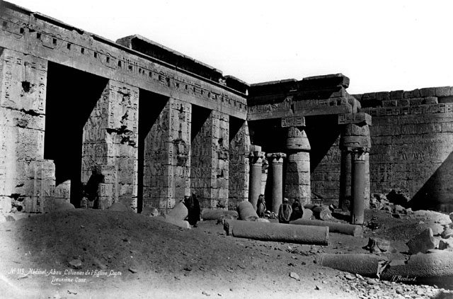 Bchard, H., The Theban west bank, Medinet Habu (before 1887
[Reproduced in 1887.])