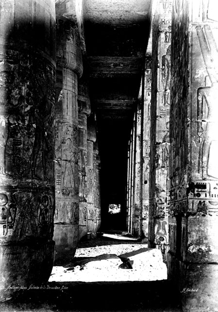 Bchard, H., The Theban west bank, Medinet Habu (before 1887
[Reproduced in 1887.])