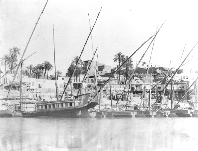 not known, Aswan (before 1893
[The date of the building of the quay wall.])