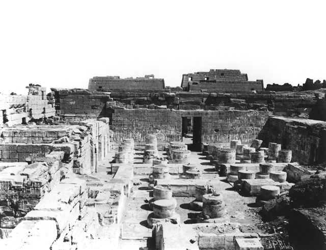 Sebah, J. P., The Theban west bank, Medinet Habu (c.1890
[Estimated date.])