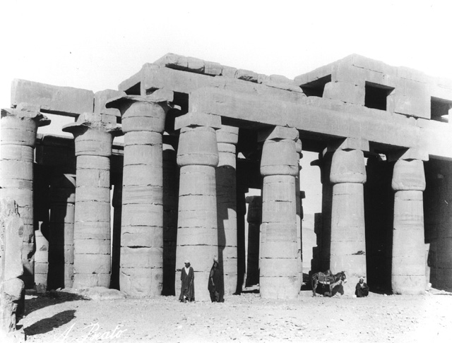 Beato, A., The Theban west bank, the Ramesseum (c.1890
[Estimated date.])