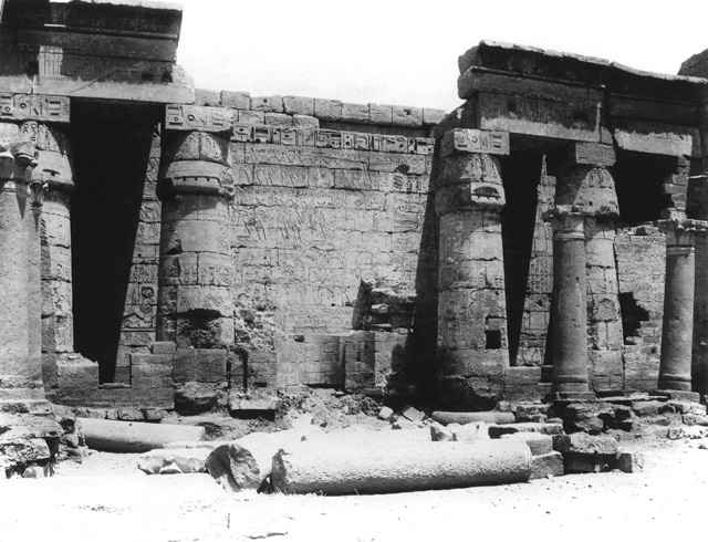 Sebah, J. P., The Theban west bank, Medinet Habu (c.1890
[Estimated date.])