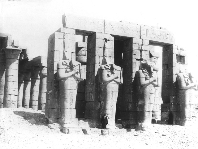 Lekegian, G., The Theban west bank, the Ramesseum (c.1890
[Estimated date.])