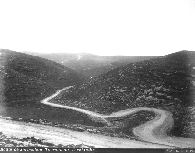 Fiorillo, L., The valley of Ophra (Terebinthe) (c.1880  [Estimated date.])