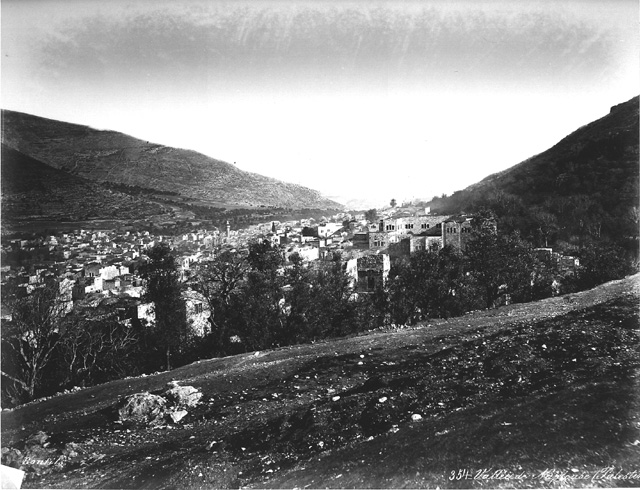 Bonfils, F., Nablus (Shechem) (c.1870  [Estimated date.])