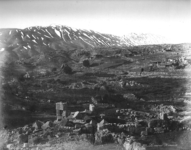Bonfils, F., Mount Hermon (c.1870  [Estimated date.])
