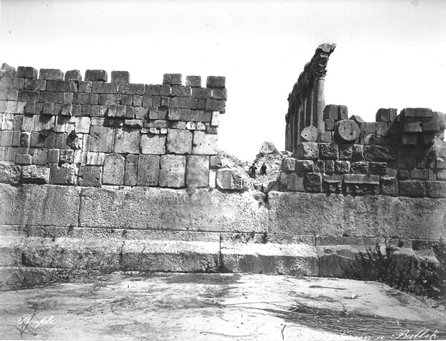 Bonfils, F., Baalbek (c.1870  [Estimated date.])