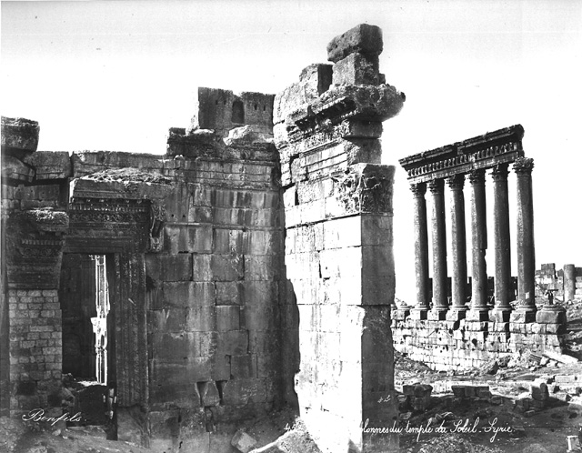 Bonfils, F., Baalbek (c.1870  [Estimated date.])