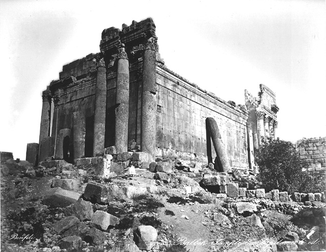 Bonfils, F., Baalbek (c.1870  [Estimated date.])