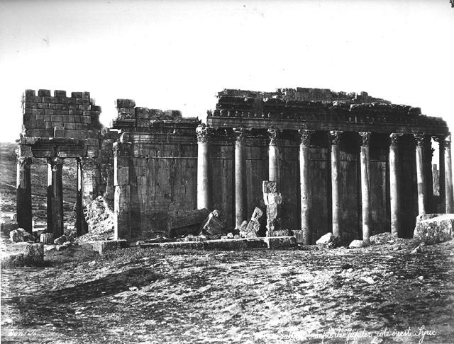 Bonfils, F., Baalbek (c.1870  [Estimated date.])