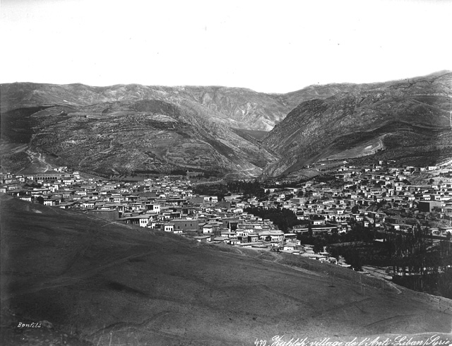 Bonfils, F., Zahla (c.1870 [Estimated date.])