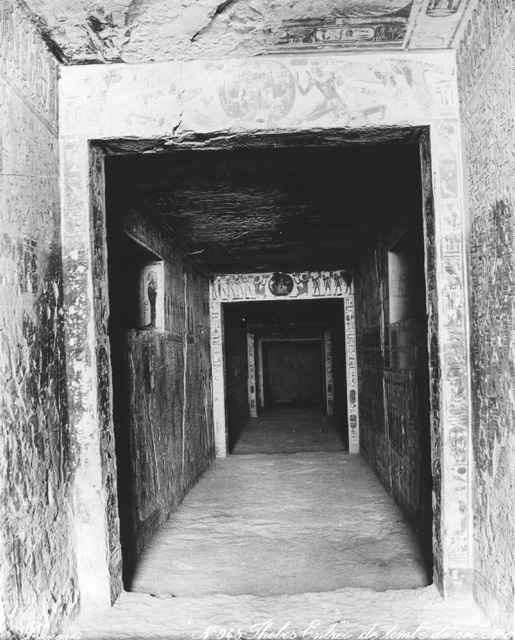 Zangaki, G., The Theban west bank, the Valley of the Kings (c.1890
[Estimated date.])