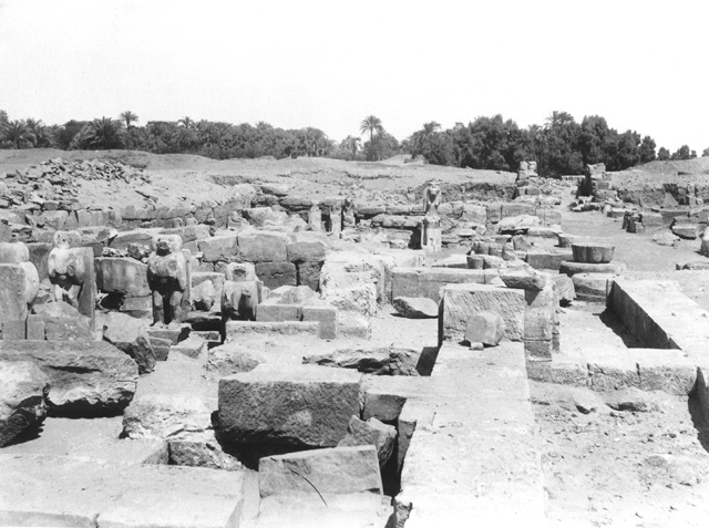 Beato, A., Karnak (c.1895-7
[The date of the excavations.])