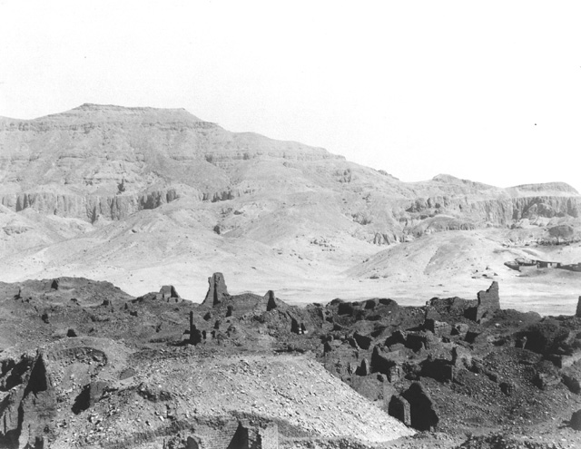 not known, The Theban west bank (c.1890
[Estimated date.])