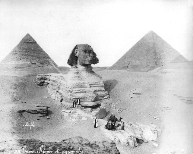 Bonfils, F., Giza (c.1890
[Estimated date.])