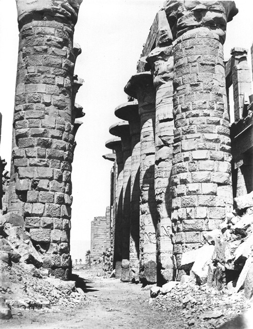 Sebah, J. P., Karnak (before 1874
[Gr. Inst. 3367 in an album dated 1873-4.])