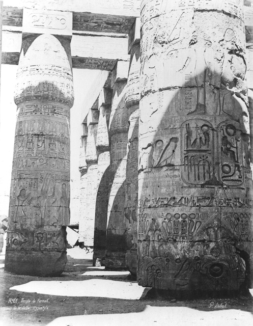 Sebah, J. P., Karnak (before 1874
[Gr. Inst. 3368 in an album dated 1873-4.])