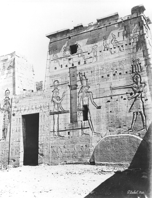 Sebah, J. P., Philae (before 1874
[In an album dated 1873-4.])