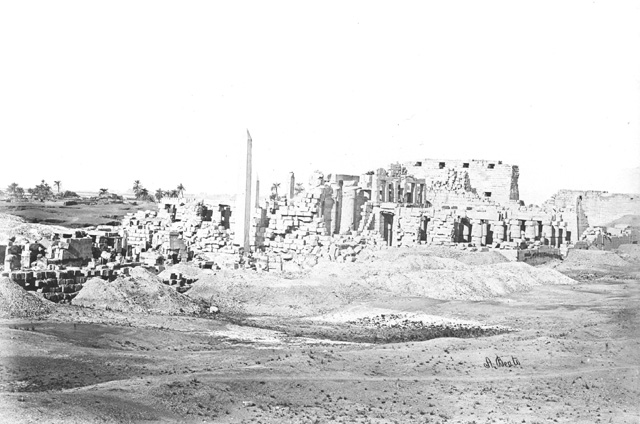 Beato, A., Karnak (before 1872
[In an album dated 1871-2.])
