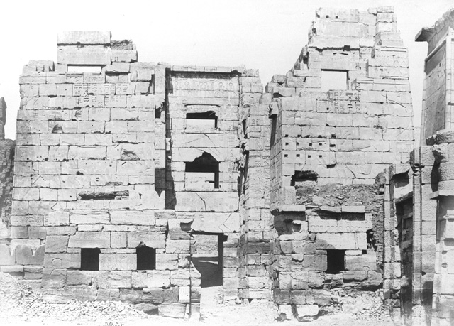 Beato, A., The Theban west bank, Medinet Habu (before 1872
[In an album dated 1871-2.])