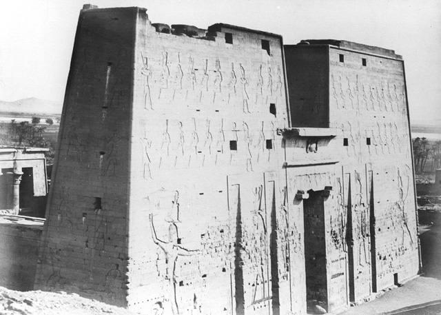 not known, Edfu (before 1872
[In an album dated 1871-2.])