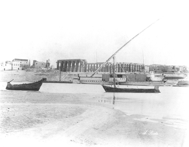 Beato, A., Luxor (c.1900
[In an album dated 1904.])