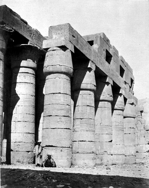 Beato, A., The Theban west bank, the Ramesseum (c.1890)