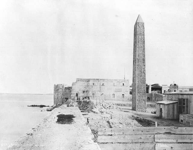 Sebah, J. P., Alexandria (before 1879
[The obelisk removed in 1879-80.])
