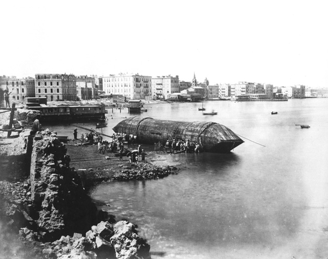 Borgiotti, Alexandria (1877
[The London obelisk removed in 1877-8.])