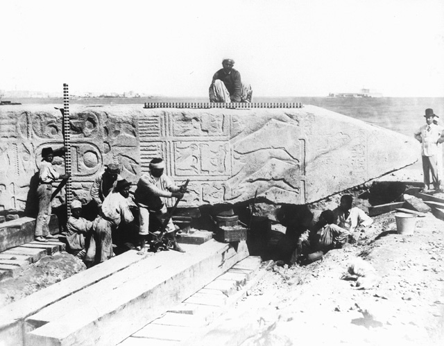 Borgiotti (probably), Alexandria (1877
[The London obelisk removed in 1877-8.])