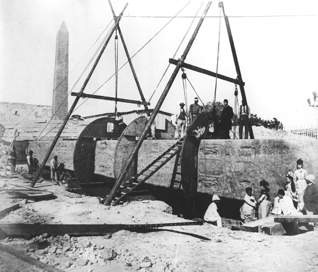 Borgiotti (probably), Alexandria (1877
[The London obelisk removed in 1877-8.])