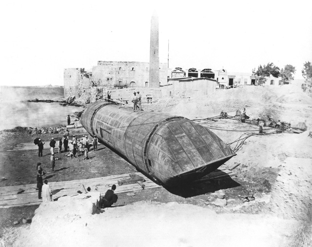 Borgiotti, Alexandria (1877
[The London obelisk removed in 1877-8.])