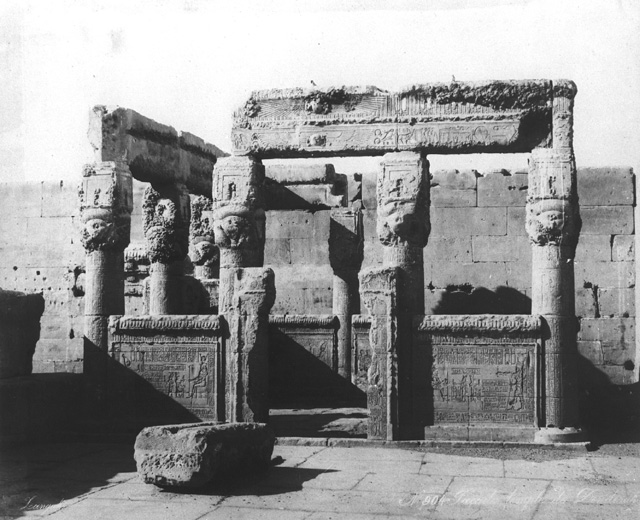 Zangaki, G., Dendara (c.1880
[Estimated date.])