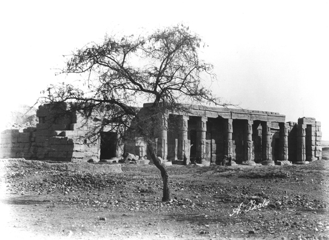 Beato, A., The Theban west bank, Qurna (c.1890
[Estimated date.])