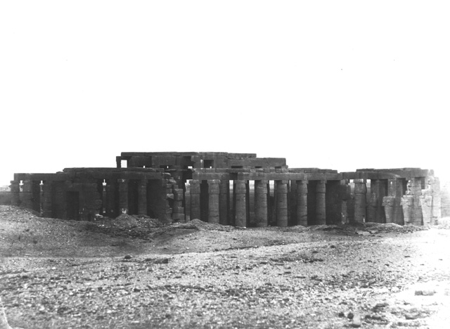 Hammerschmidt, W., The Theban west bank, the Ramesseum (1857-9
[The dates of Hammerschmidt's visits to Egypt.])